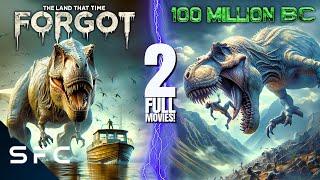 The Land That Time Forgot & 100 Million BC | Double Feature Full Movie | Action Sci-Fi