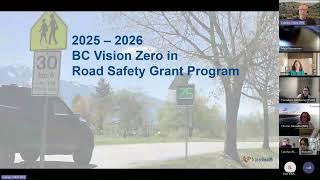 Webinar Recording: BC Vision Zero in Road Safety Grant Program 2025-2026