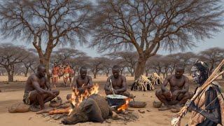 Hunting Baboon Monkeys with the Hadzabe Tribe | Hadza land