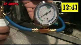 Fixing refrigerator that not cooling enough by recharging R-134a Freon DIY