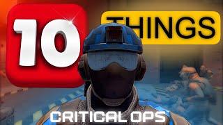 10 Things that YOU DIDNT ASK!? | Critical Ops