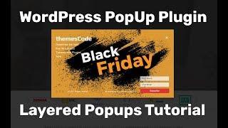 Layered Popups | Best WordPress Popups Plugins Tutorial To Create a Popup In your WordPress Website