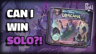 SOLO Playthrough of the Illumineer's Quest: Deep Trouble | Disney Lorcana TCG