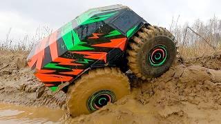 RC Car SHERP Conquers EXTREME Mud & Water! 