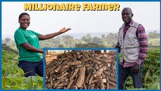 How He Multiply 1 Acre To 200 Acres Cassava  Farm In Few Years | Millionaire Farmer Shares Details