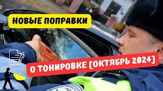 Новые поправки о тонировке направлены в Правительство