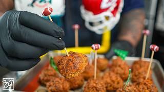 5 Ingredient Game Day Appetizer! Cheesy Sausage Balls