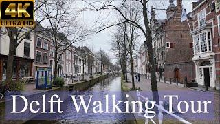 Delft Walking Tour in 2024 I 4K