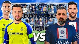 RONALDO VS MESSI TOTS FOOTBALL CHALLENGE!!