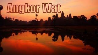 Exploring Angkor Wat at the Temples of Angkor, Siem Reap Province, Cambodia