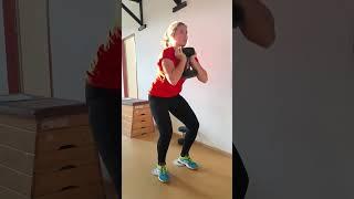 DB Goblet Squat - Heels Elevated