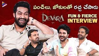 Devara Fun & Fierce Interview With Vishwak Sen & Siddhu Jonnalagadda | Jr NTR | Koratala Siva | TFN