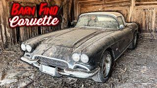 First Wash in 30 Years: BARN FIND Corvette With 11k Original Miles! | Satisfying Restoration