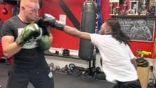 The Best Way To Handle 4 Bullies In a Boxing Class. Put Them All In The Same Group To Spar.