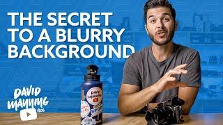 What you NEED TO KNOW to get BLURRY backgrounds in photo/video - Bokeh