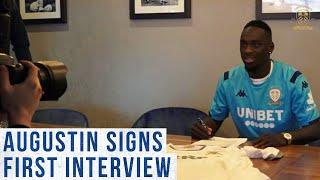Jean-Kevin Augustin signs for Leeds United! First interview.