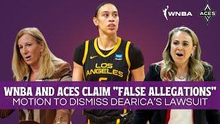 ‼️ Aces and WNBA file motion to DISMISS major lawsuit | All the details on Dearica Hamby lawsuit...