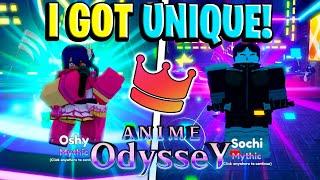 I GOT UNIQUE ON ANIME ADVENTURES REMAKE ANIME ODYSSEY!