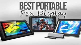 Best Portable Pen Displays - Tablets for Artists on the Go