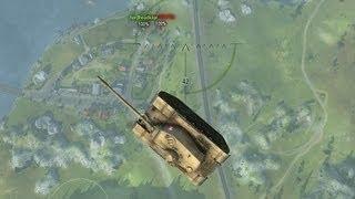 WoT - Serene Coast Flying Tank Glitch