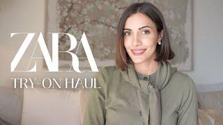 HAUL de ZARA para OTOÑO  | TRY ON HAUL LUCÍA ZABALLOS