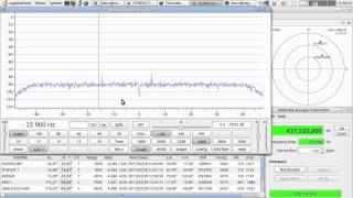 SwissCube satellite reception with Funcube Dongle and Arrow antenna