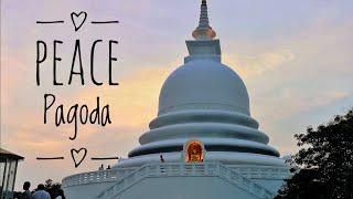 Japanese Peace Pagoda - Galle - Unawatuna Sri Lanka  4K UHD Travel