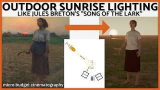 3 Ways To Film Images Like "Song Of The Lark" | Lighting Diagram