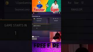 Raistar Vs Gya Sujan  #shorts #freefire #gaming #vs @SniperLordPro