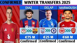 NEW CONFIRMED TRANSFERS & RUMOURS WINTER 2025GYOKERES TO MAN UNITED,DIAZ TO BARCELONA