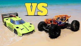 Arrma Vendetta 4x4 vs Axial Ryft RBX10  | RC Cars Running in Water | RC Cars