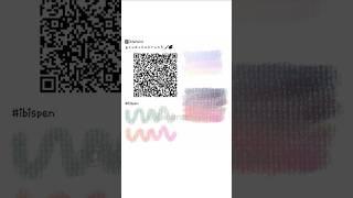 Ibispaint Brush Code️(part 1519)||Not mine   #art #foryou #ibispaintx #brushpen #qrcode