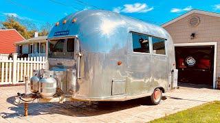 1961 Airstream Bambi Walk Through Before Renovations