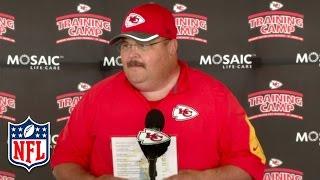 Andy Reid Tells Imposter at Presser to "Go Get a Hamburger" | NFL