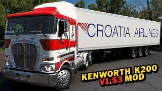 Kenworth K200 v1.53 Truck Mod - Details & Truck History ETS 2 Gameplay 4K