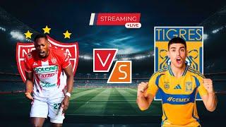  NECAXA VS TIGRES EN VIVO | CUARTOS DE FINAL IDA LIGA MX 2025 