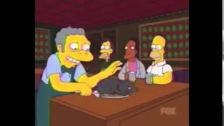 The Simpsons - The cat's in Moe's food (S14Ep19)