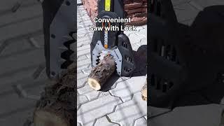 Convenient Saw with Lock
