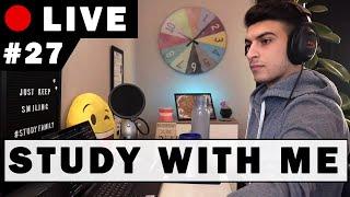  STUDY WITH ME  10 HOURS LIVE Study Session - ادرس معي - [ Pomodoro 50/10 ] First Year Dentistry