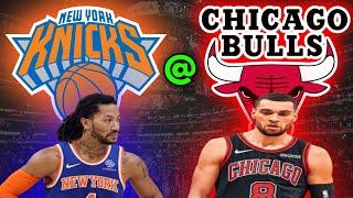 New York Knicks v Chicago Bulls | NBA | Live Stream & Commentary!