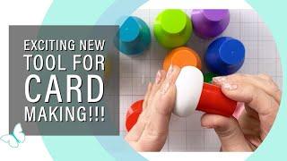 AMAZING new card making tool!  This is a game changer!