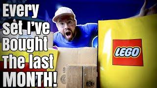 HUGE LEGO Haul! Every Set I Purchased The Last Month!