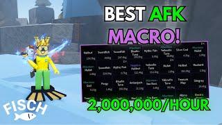 NEW BEST AUTOMATIC AFK FISCH MACRO ROBLOX! How To MACRO in FISCH!