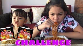 SAMYANG CHALLENGE oooooh HOT MIE /ISYANA SAMPAI NANGIS/WAHAHA TV /