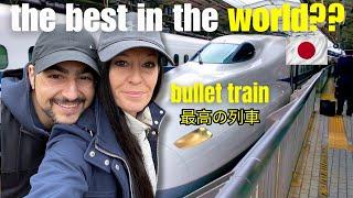 We ride the Shinkansen, Japan’s Fastest Bullet Train! Japan's trains are the BEST!