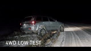 Testing 4LO on Jeep Grand Cherokee WK 3,0 CRD