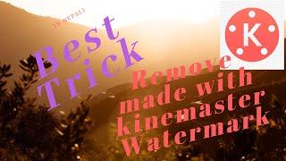 remove watermark from kinemaster/ how to remove watermark from kinemaster for free 2020