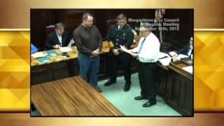 Morgantown City Council - Sept. 18, 2012 - Capt Jay Bolyard Retirement
