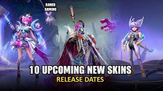 10 Upcoming New Skins in March 2025 Release Dates | April 2025 Starlight Skin | Mobile Legends