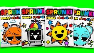 SPRUNKI Blind Bag Mr.Sun Mr.Fun Computer Sky Oren | ASMR Phase 1vs2vs3vs4 squishy